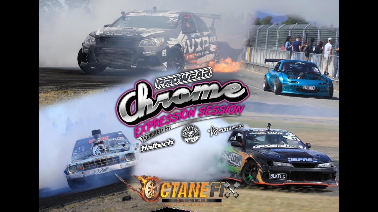Prowear Chrome Expression Session - Christchurch 2024. Where Hot Rods, Drag and Muscle cars RULE!