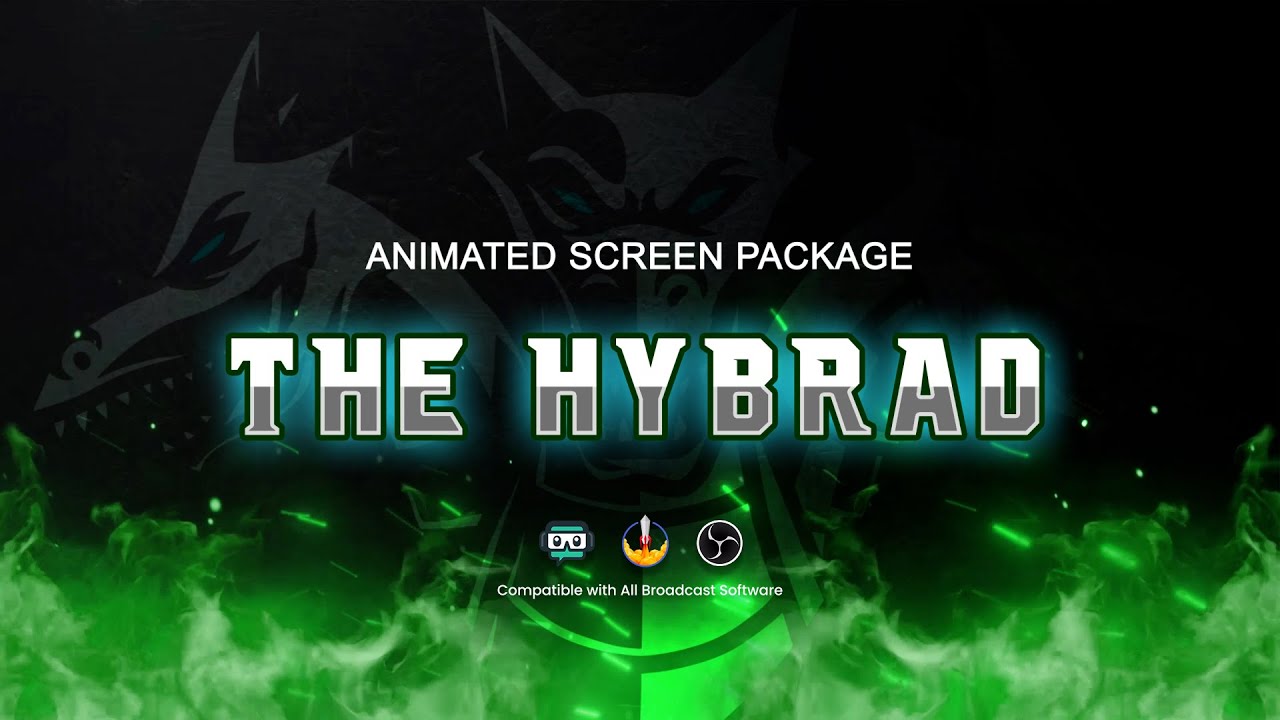 The Best Giant Animated Overlays Package For Youtube Gaming