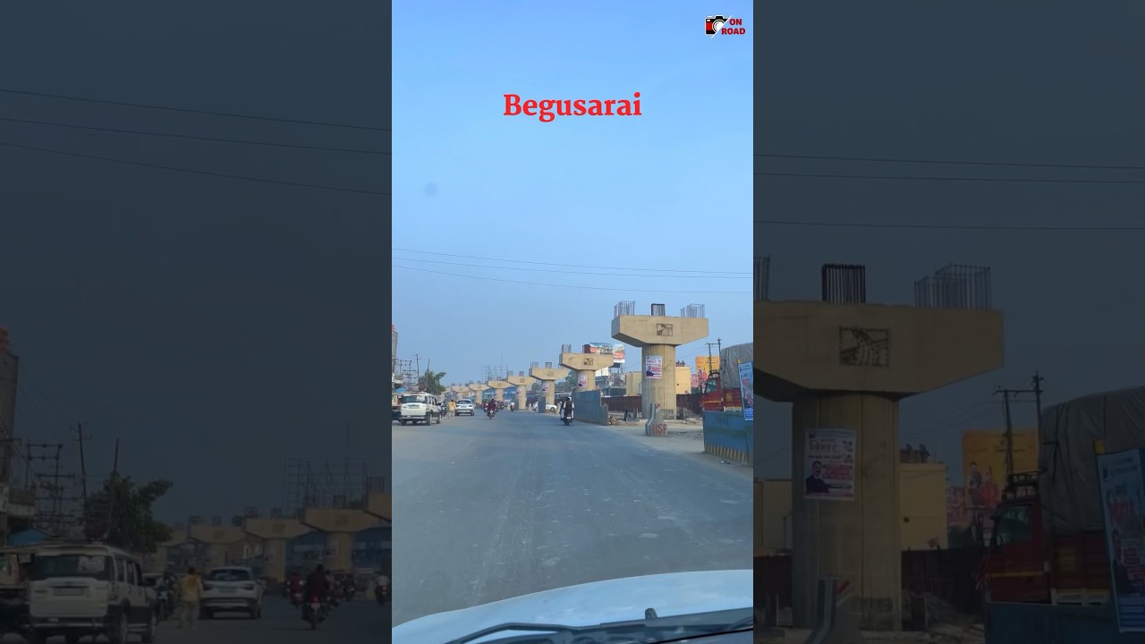 Begusarai Flyover #flyover #devlopment #shorts