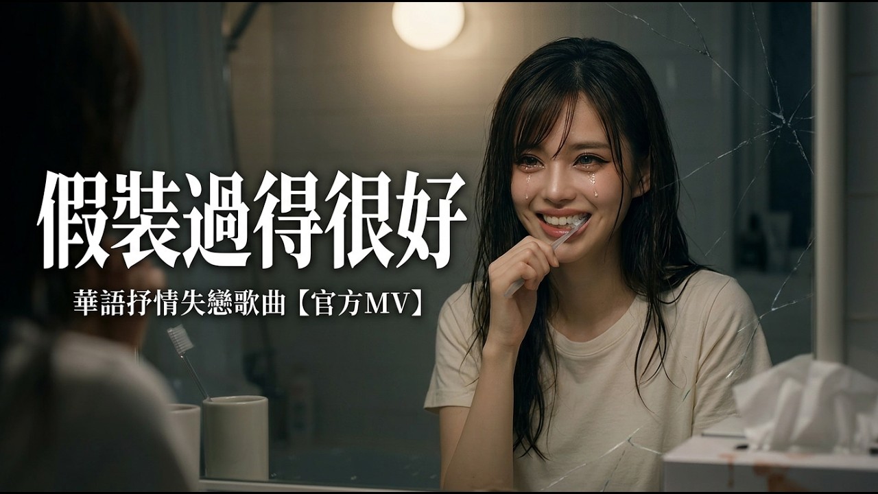 【假装過得很好】｜在限動裡演得很灑脫的人｜分手後只在被子底下崩潰的深夜歌｜學會把你的名字說成過去式｜華語抒情失戀歌曲【官方MV】