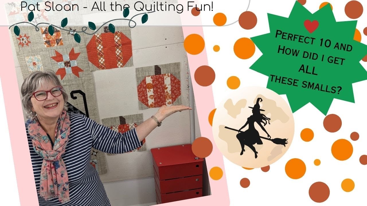 🧵How should you quilt your Canning jars? And Quilted Witch!
