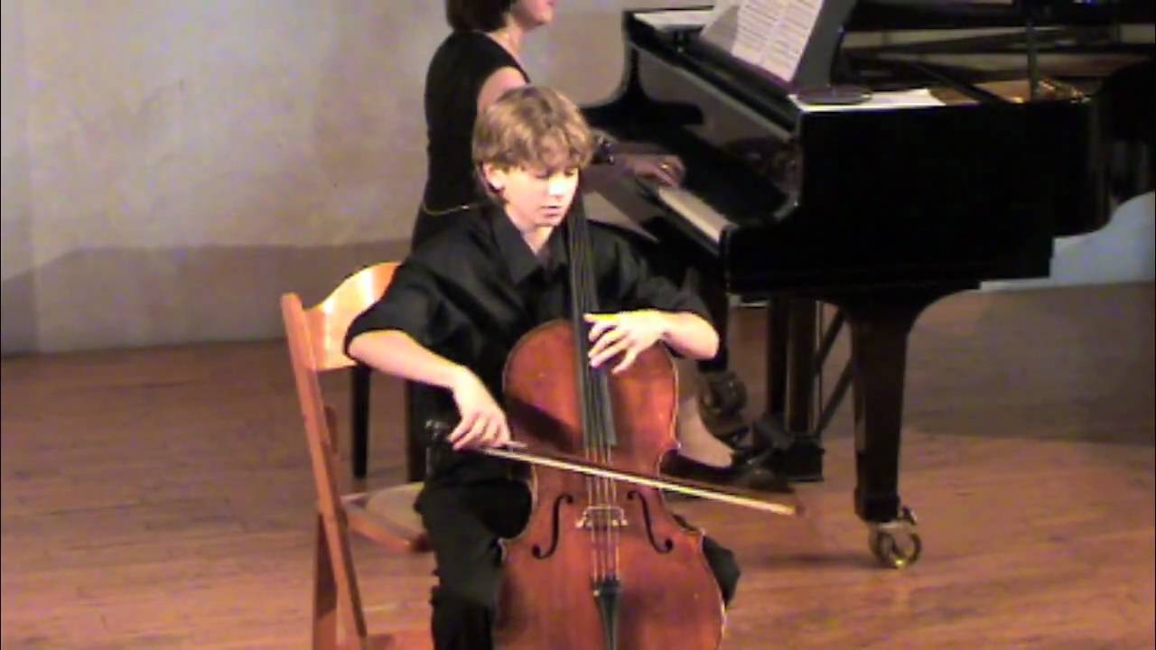 Daniel Hass (12) Haydn Concerto in C Major 3rd Mov.