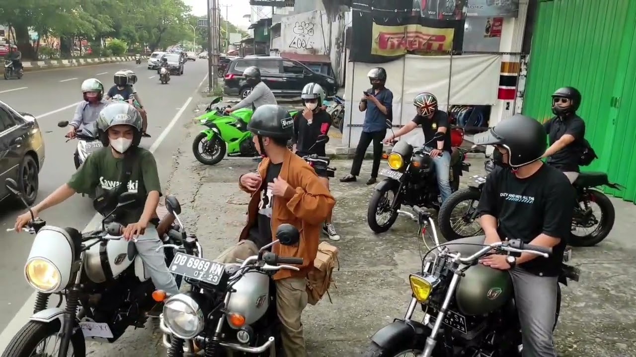 Kawasaki W175 Indonesia | Edisi Riding Chapter Makassar 🏁
