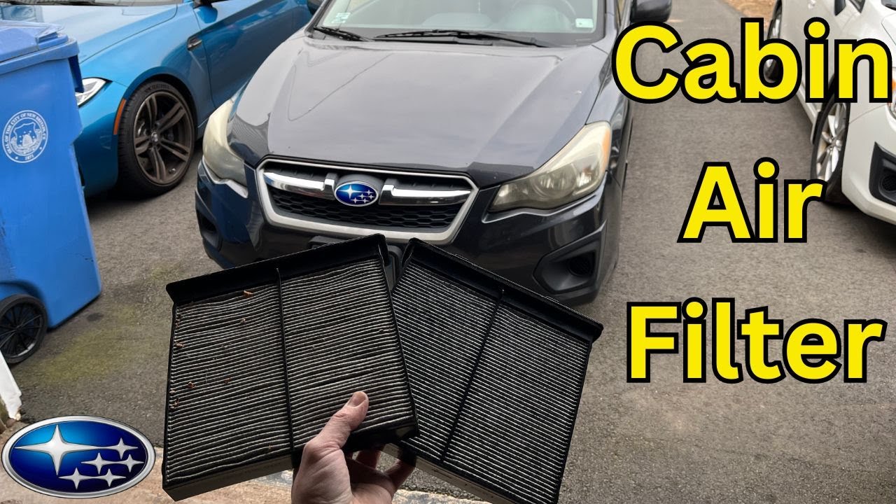 2013 Subaru Impreza - Replacing Cabin Air Filter (DIY)