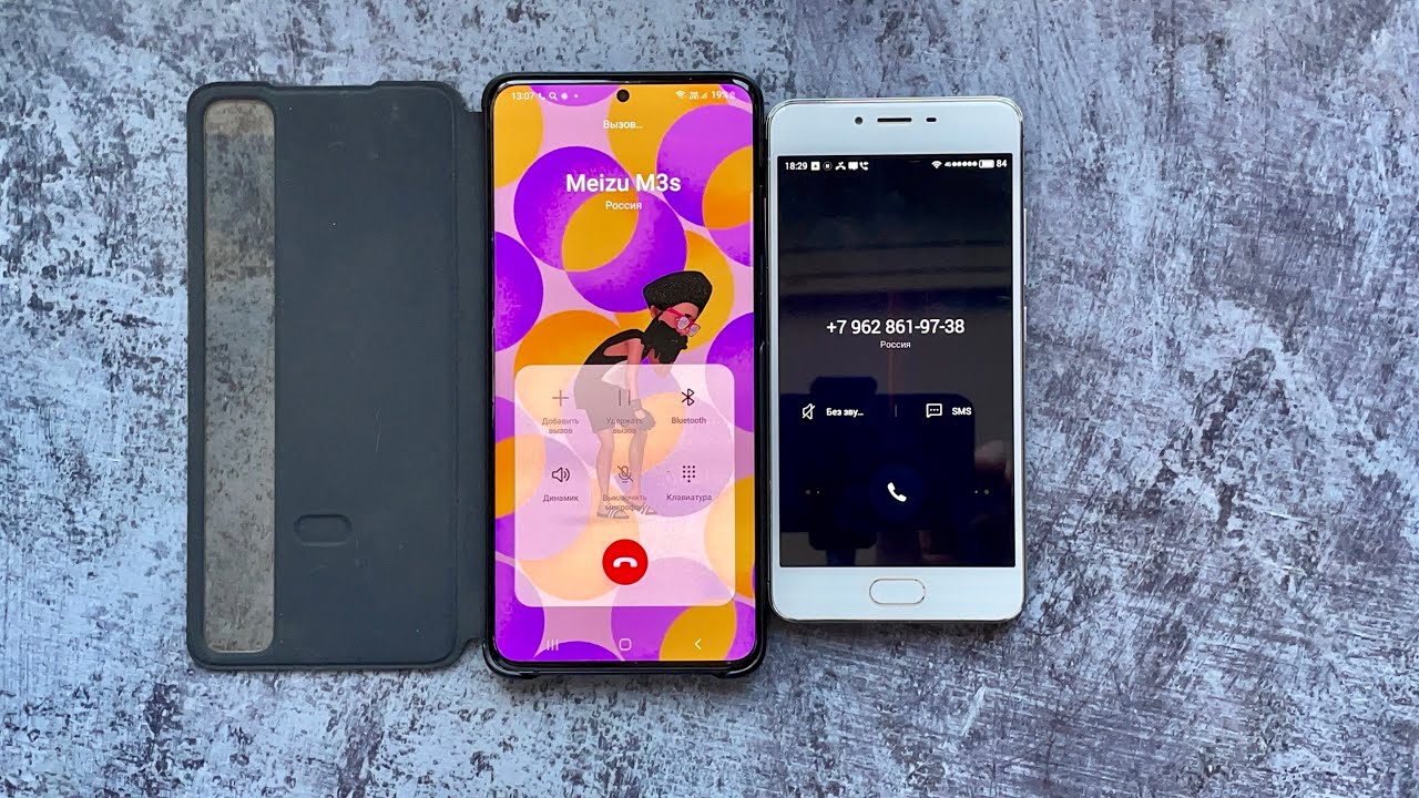 Outgoing Calling | Samsung S20 Plus | Meizu M3s