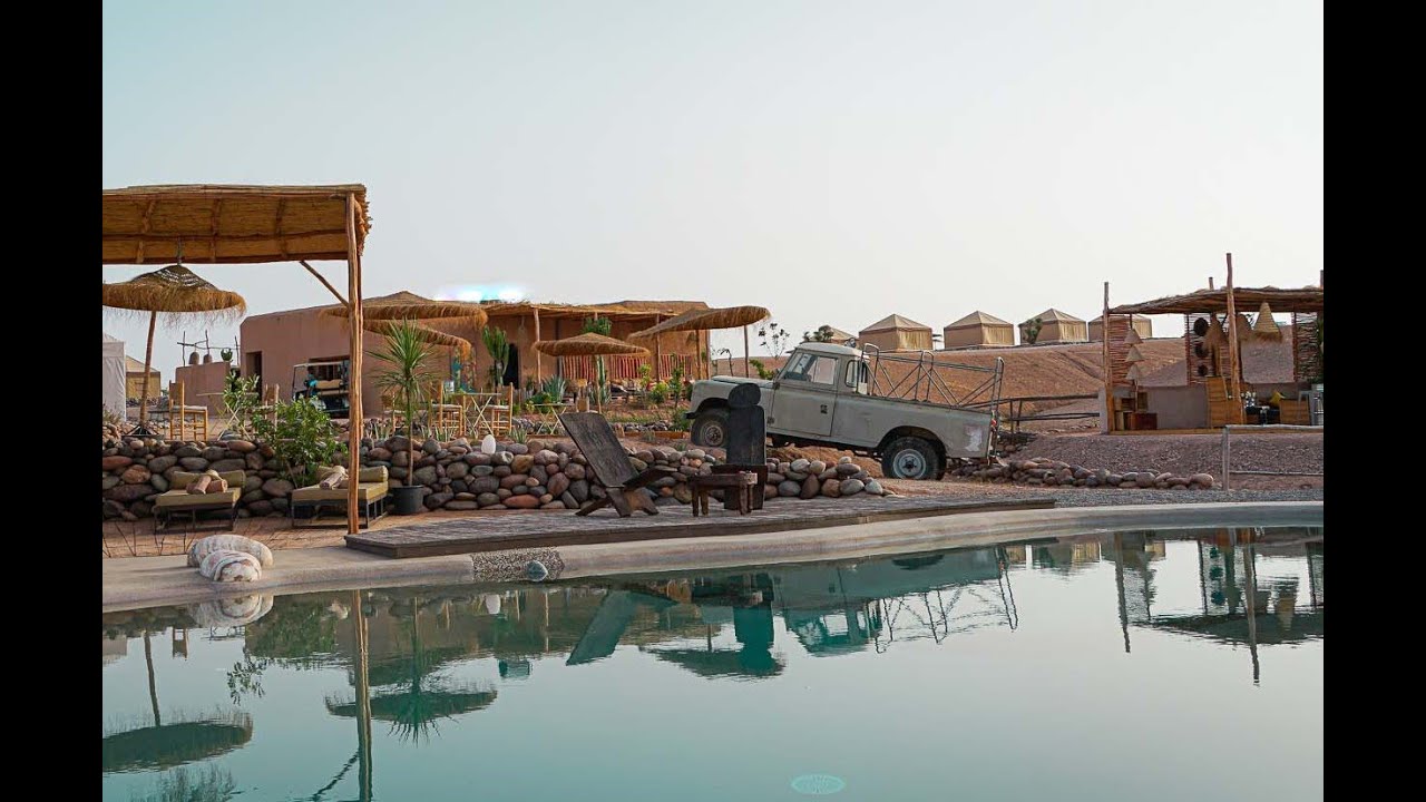 Inara Camp, un campement éco-chic dans le désert d'Agafay au Maroc