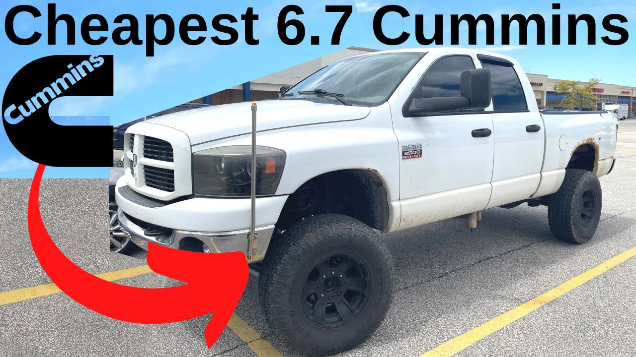 Покупка СУПЕРДЕШЕВОГО Ram 2500 с двигателем Cummins 6.7 [] Cummins 3-го поколения