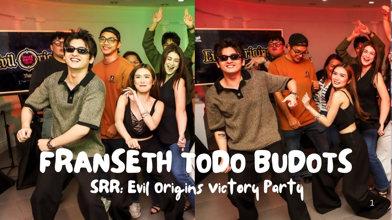 Francine Diaz & Seth Fedelin todo hataw sa pag budots kasama ang kanilang SRR: Evil Origins Family!