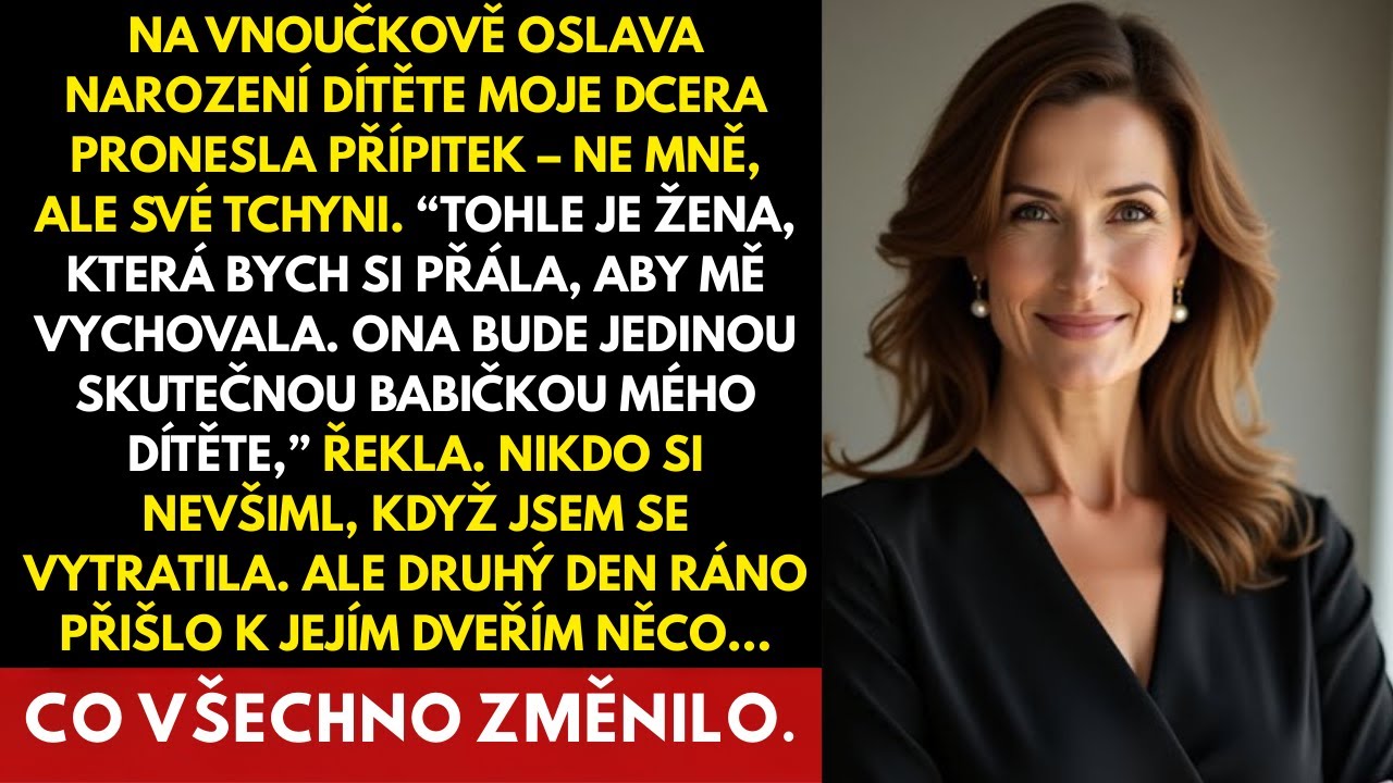 Moje dcera řekla, že si přála, aby ji vychovala její tchyně, ale ráno toho litovala.