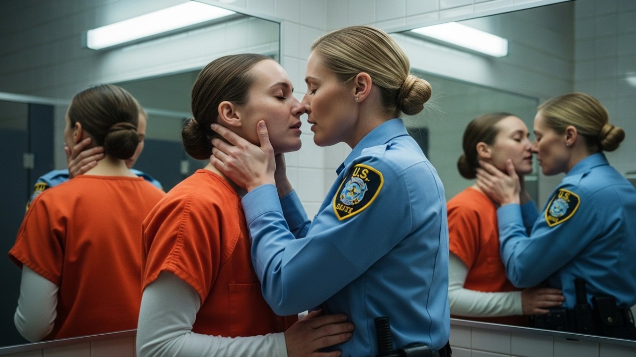 A Secret Night Shift Romance Between Cop and Inmate | Lesbian Love