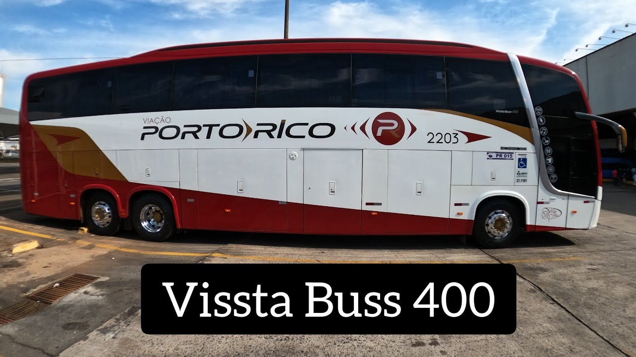 O NOVO ÔNIBUS DA VIAÇÃO PORTO RICO É BOM? CARROCERIA DA BUSSCAR