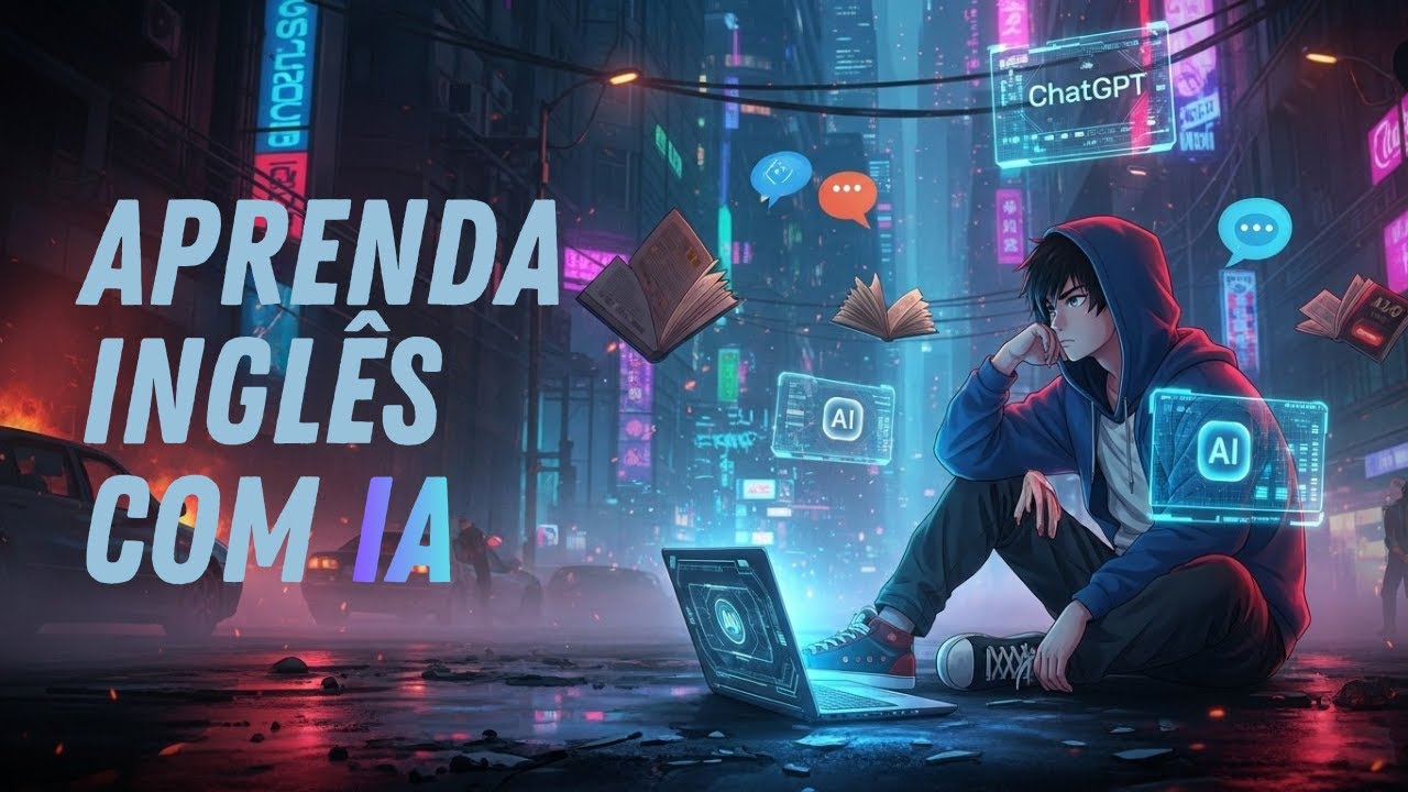 Como Aprender Inglês com Inteligência Artificial (Até se Você Odeia Estudar!)