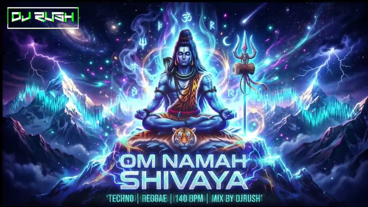 Om Namah Shivaya 🔱 | Techno Regga 140 BPM | Shiva EDM Mix | DJ Rush