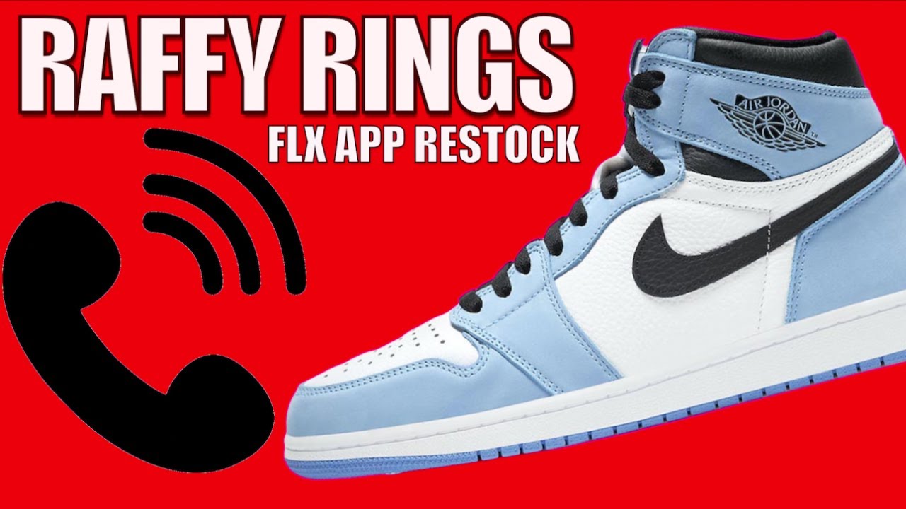 FLX APP RESTOCK JORDAN 1 UNC UNIVERSITY BLUE & YEEZY FOAM RUNNERS COMING SOON!