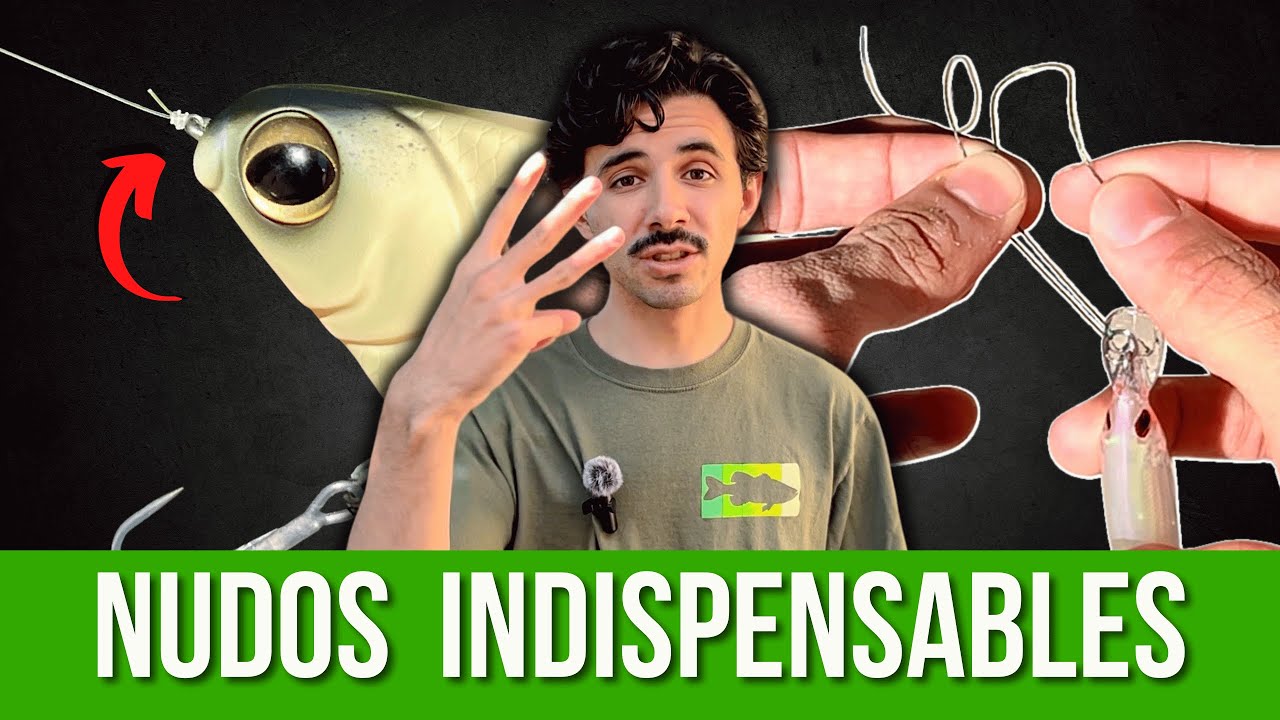 3 nudos de pesca que TODO PESCADOR DEBE CONOCER!!
