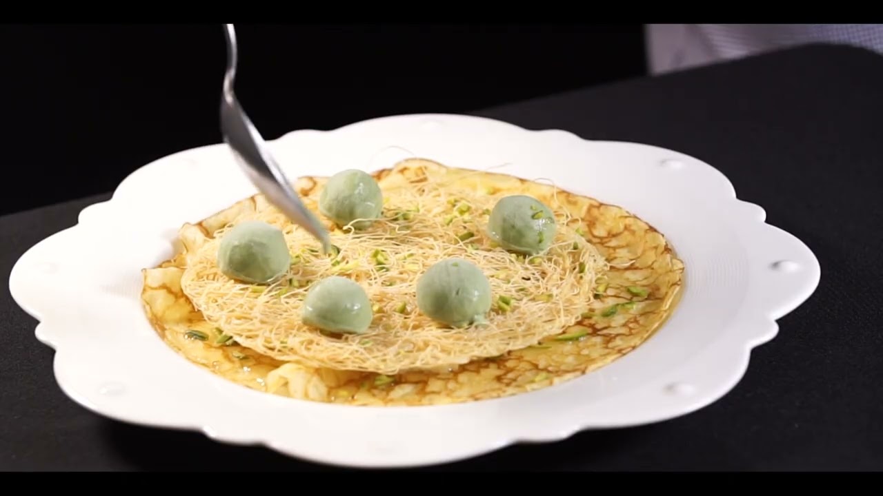 Arabic Inspiration Crepes| A Signature Creation by Julien Laronde