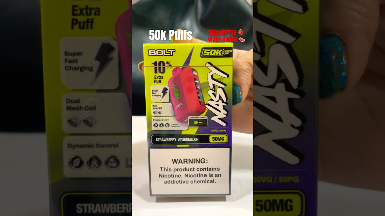 Nasty Bolt 50k Strawberry Watermelon