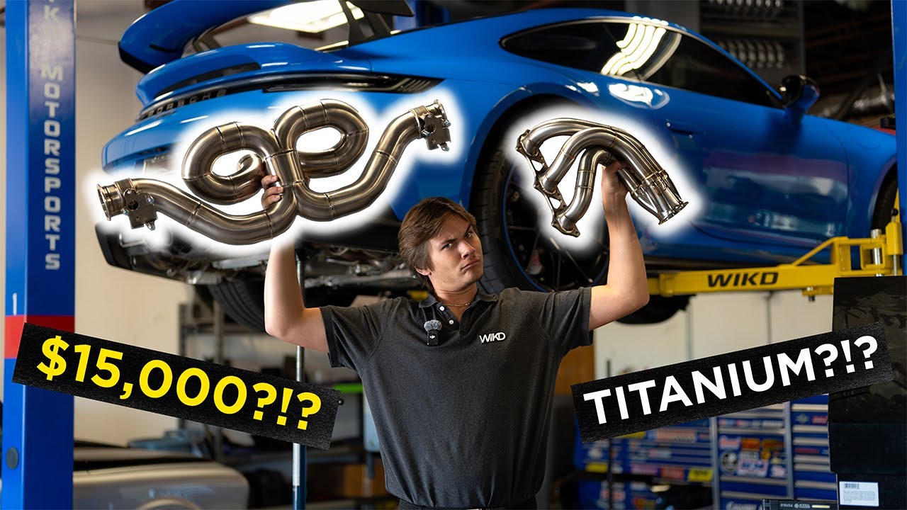 15 000 долларов за выхлопную систему?!? (Установка выхлопной системы Porsche 911 GT3 Gintani)