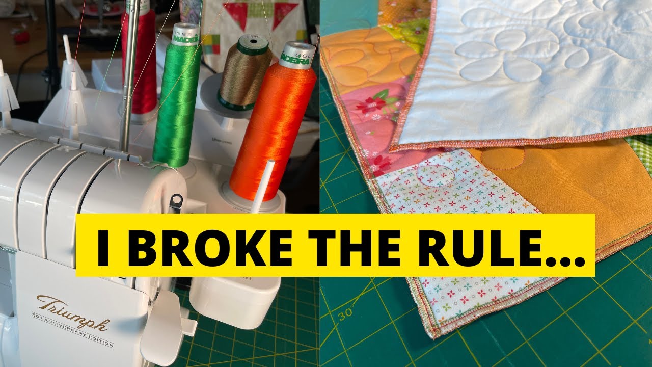 Why I DON'T bind my quilts ANYMORE...