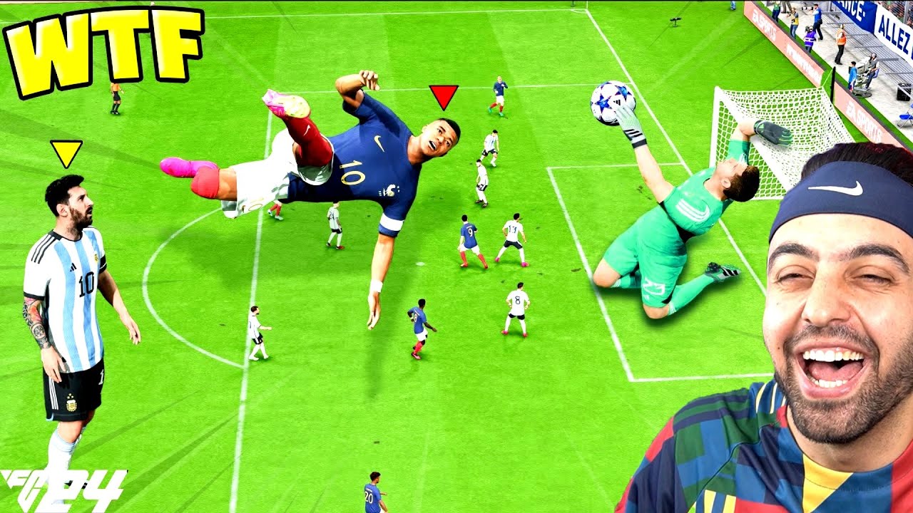 DÜNYANIN EN KOMİK FUTBOL OYUNU ! KOMİK HATALAR ! YARILDIM 😂