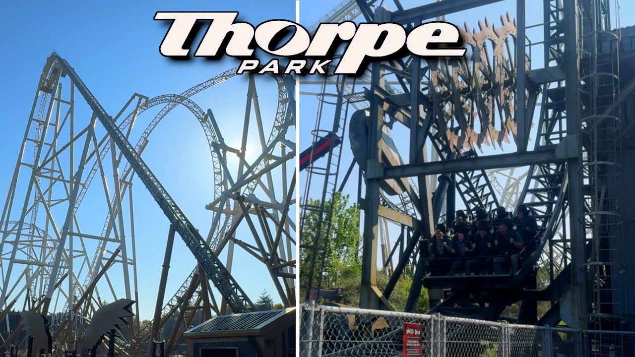 Thorpe Park Vlog April 2025