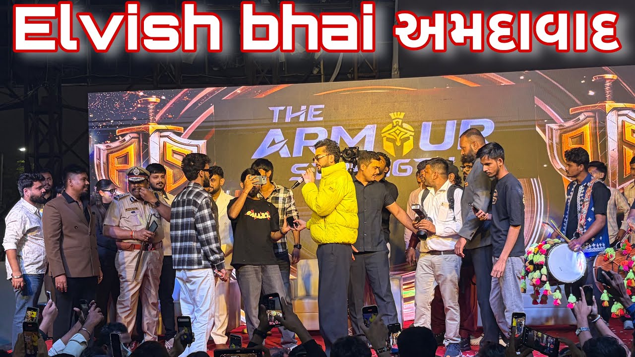 Elvish Yadav In Ahmedabad 🔥 Fans Ki Bheed | Viral Vlog”