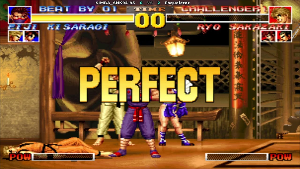 KOF '95  SIMBA_SNK94-95 (pe) Vs Esqueletor (CH) || Play Date 29 Jan 26