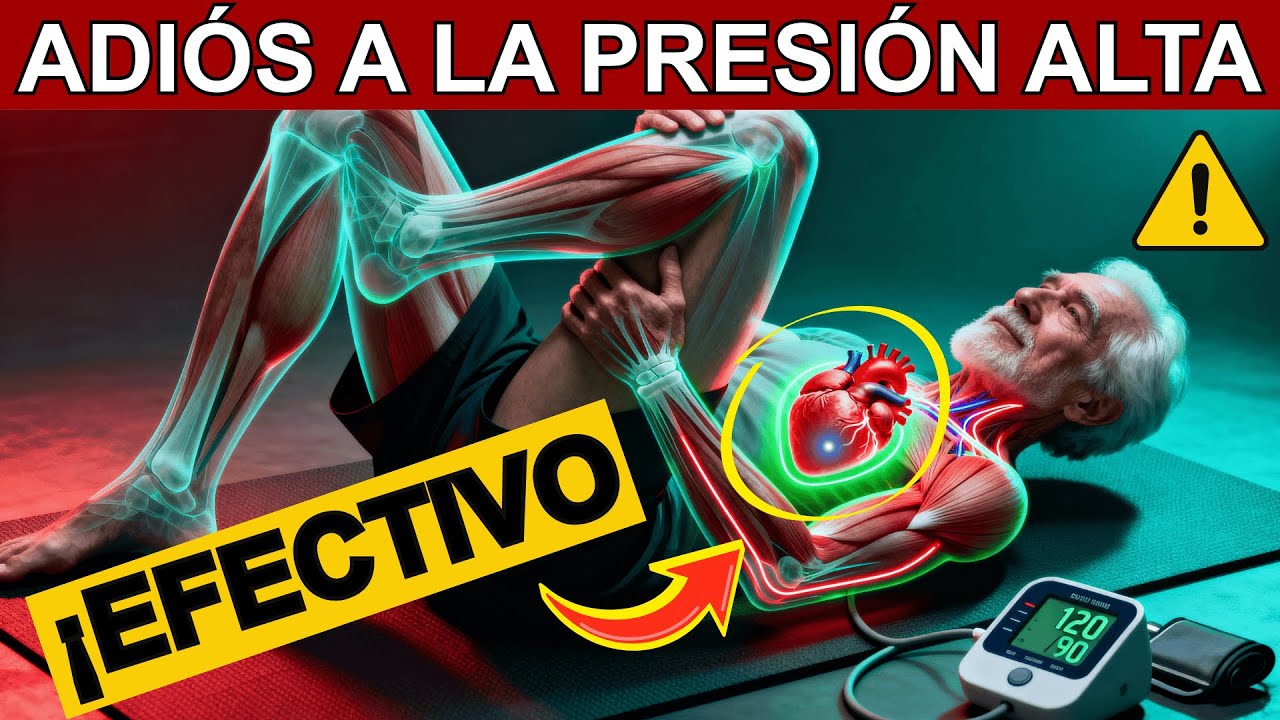 3 Ejercicios OCULTOS en la CAMA que ESTABILIZAN tu PRESIÓN ARTERIAL Nada Más Despertar