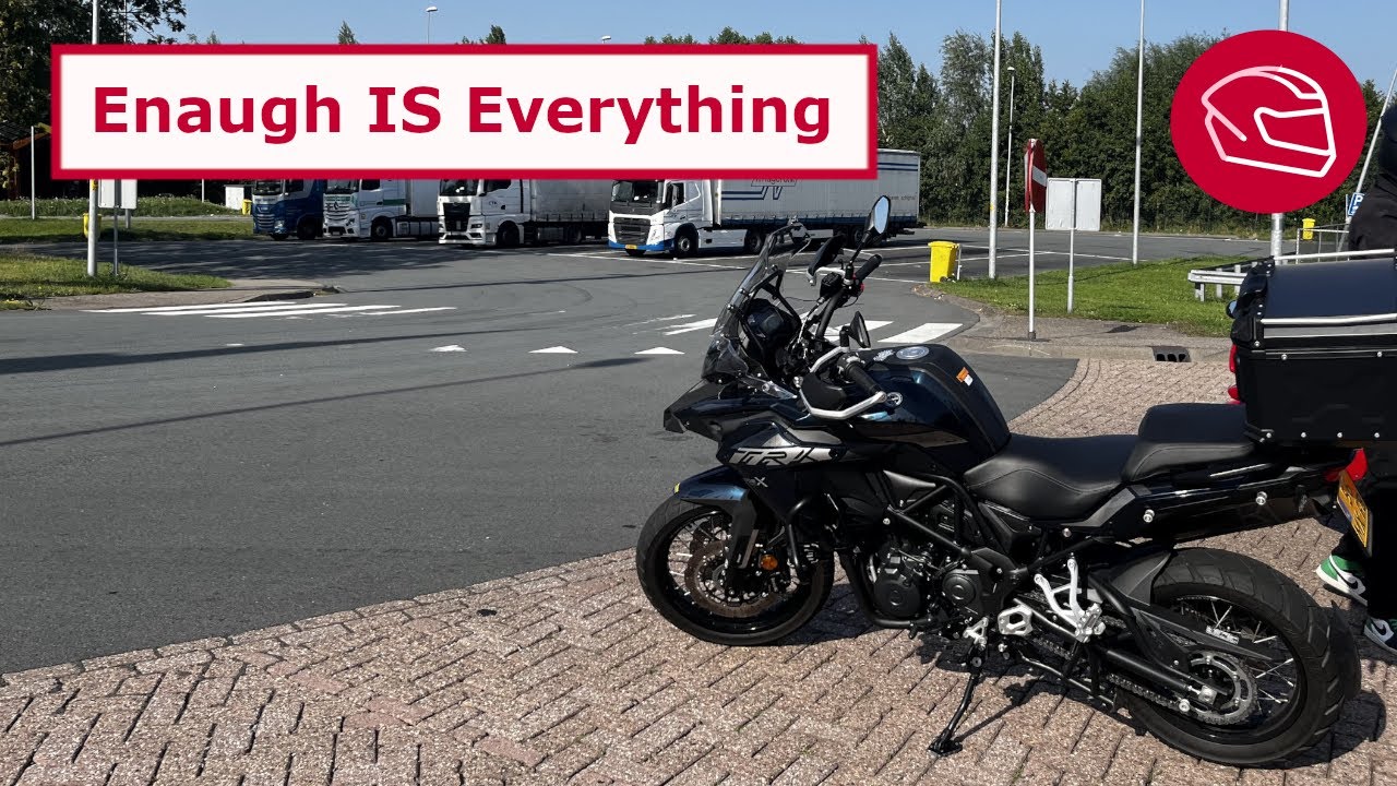The Beauty of Enough – Benelli TRK 502X