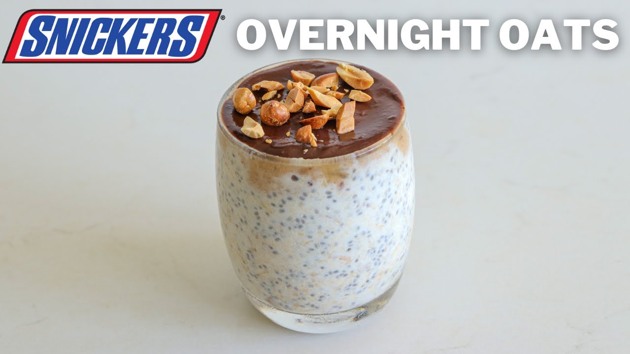 Snickers Overnight Oats Recipe