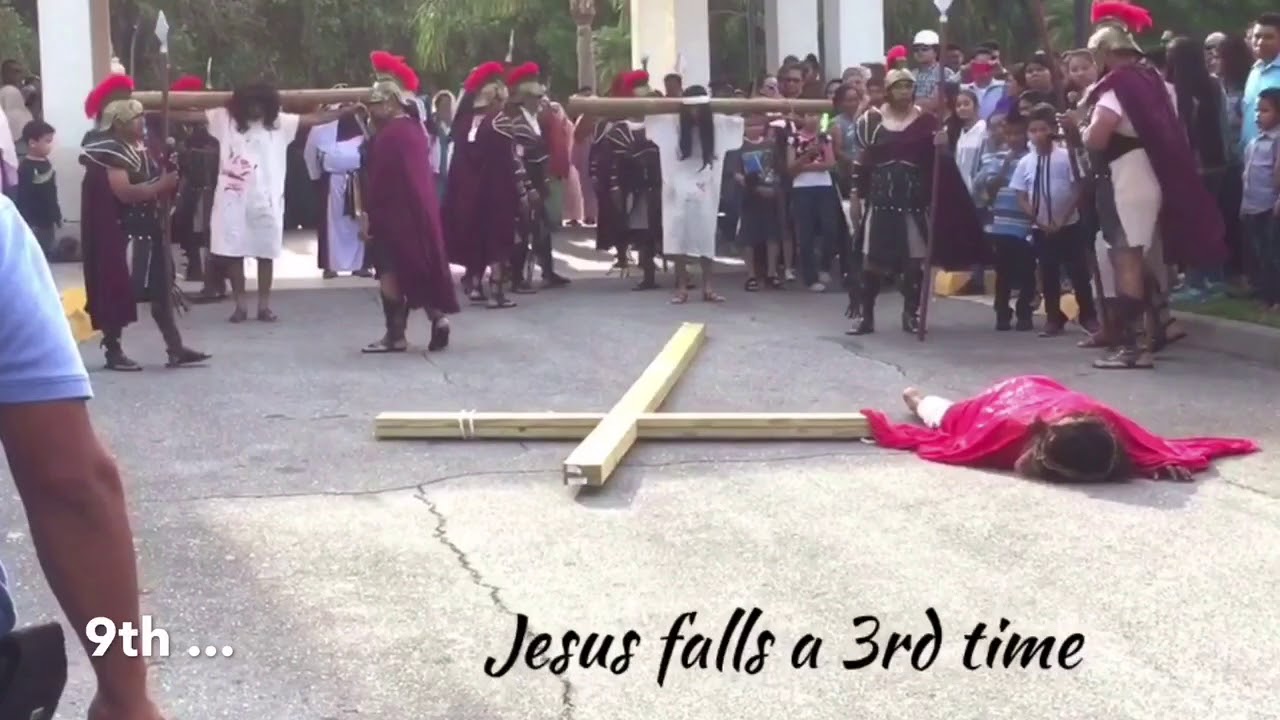 LIVE PASSION OF JESUS CHRIST ON GOOD FRIDAY 🙏🏼😇 2018