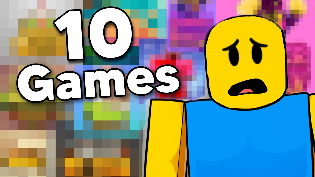 Я сыграл в 10 СЛУЧАЙНЫХ игр Roblox