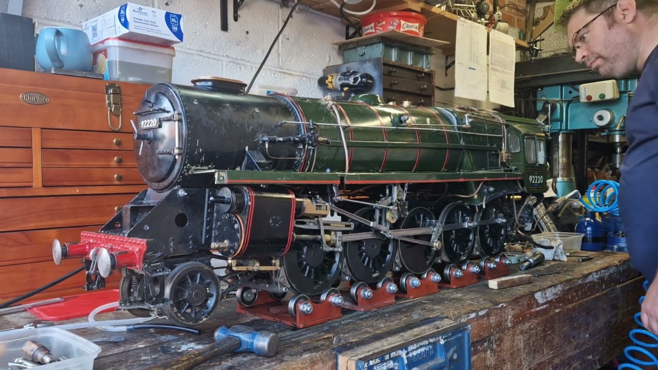My 5 inch gauge 9F - Repairs and Upgrades Part 2