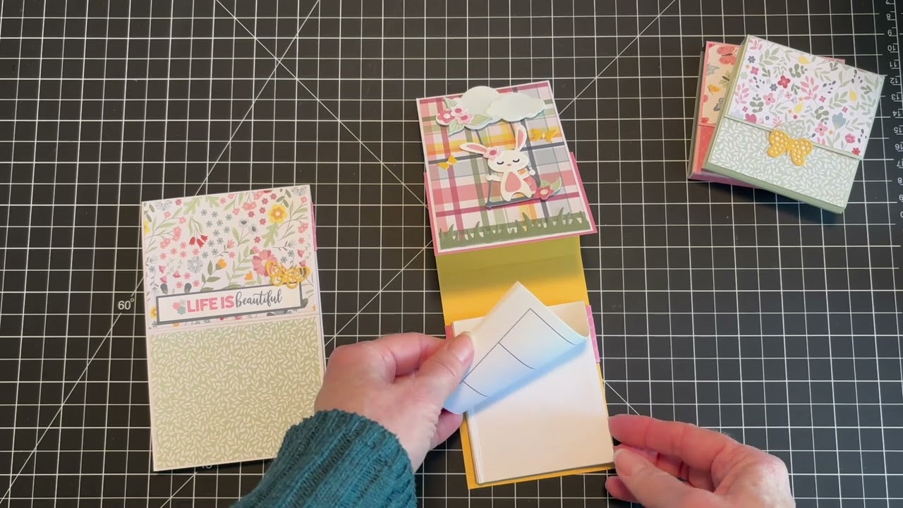 Using up the Echo Park Life is Beautiful 6x6 Paper Pad
