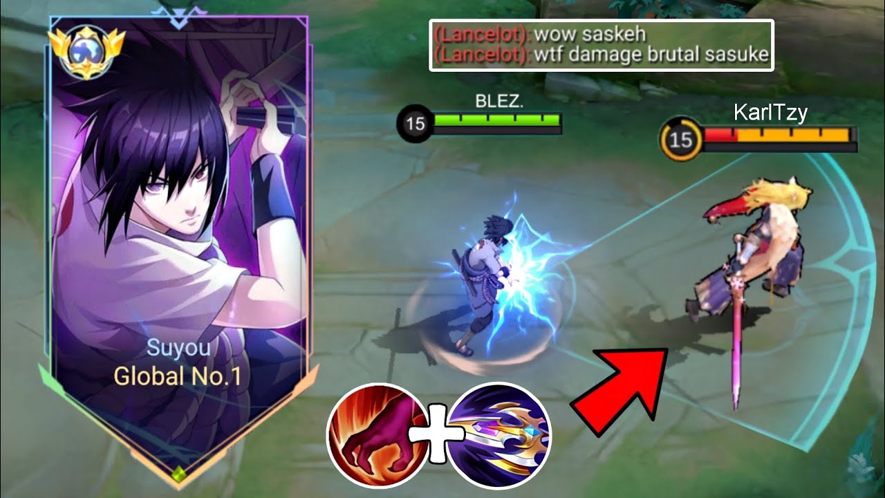 TOP GLOBAL SUYOU NEW TRICK TO DESTROY META HEROES VS LANCELOT KHISIN DENSETSU! (Must Watch!) - MLBB