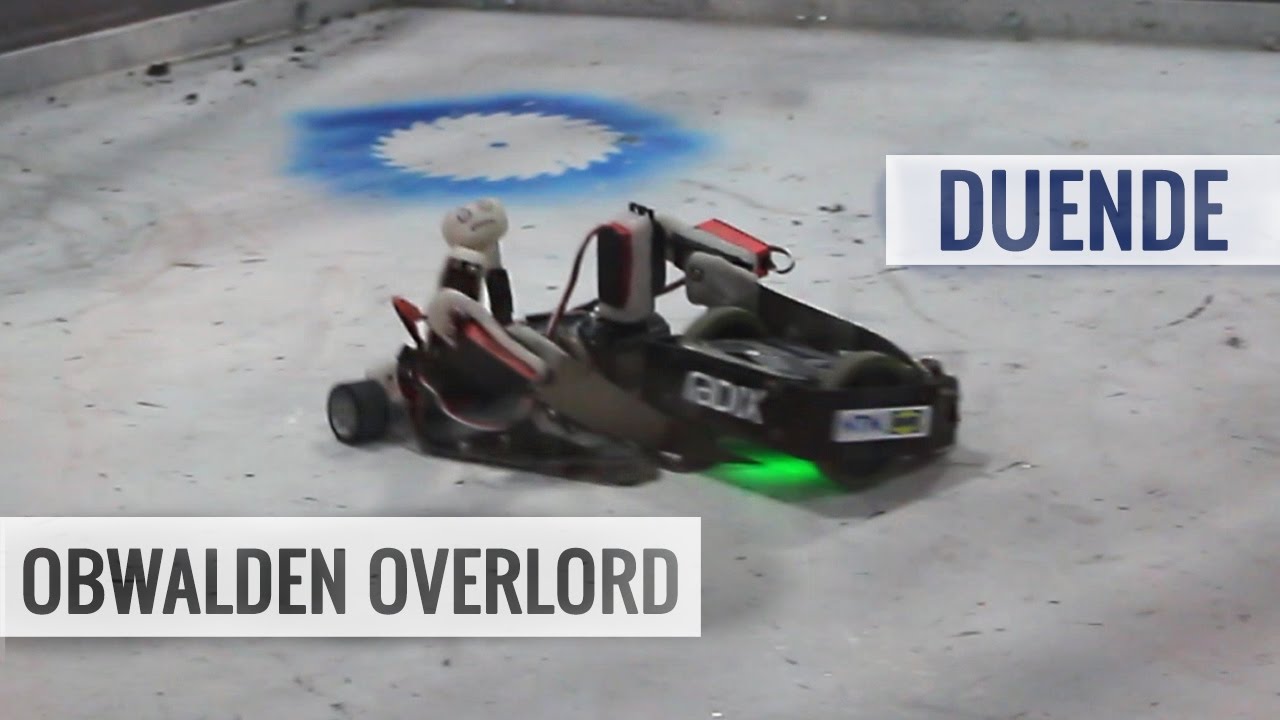 Duende vs. Mini-Obwalden Over Lord - RoboGames 2017