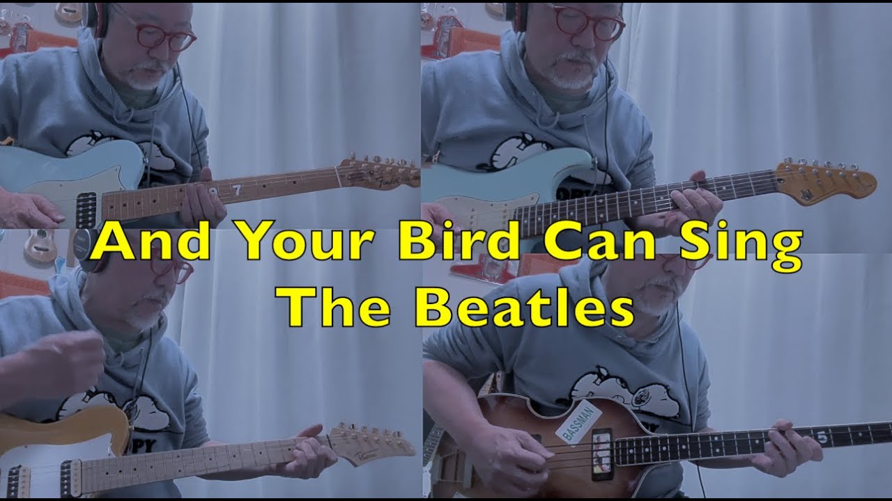 The Beatles - And Your Bird Can Sing 【ひとりでできるもん！】Double-stop