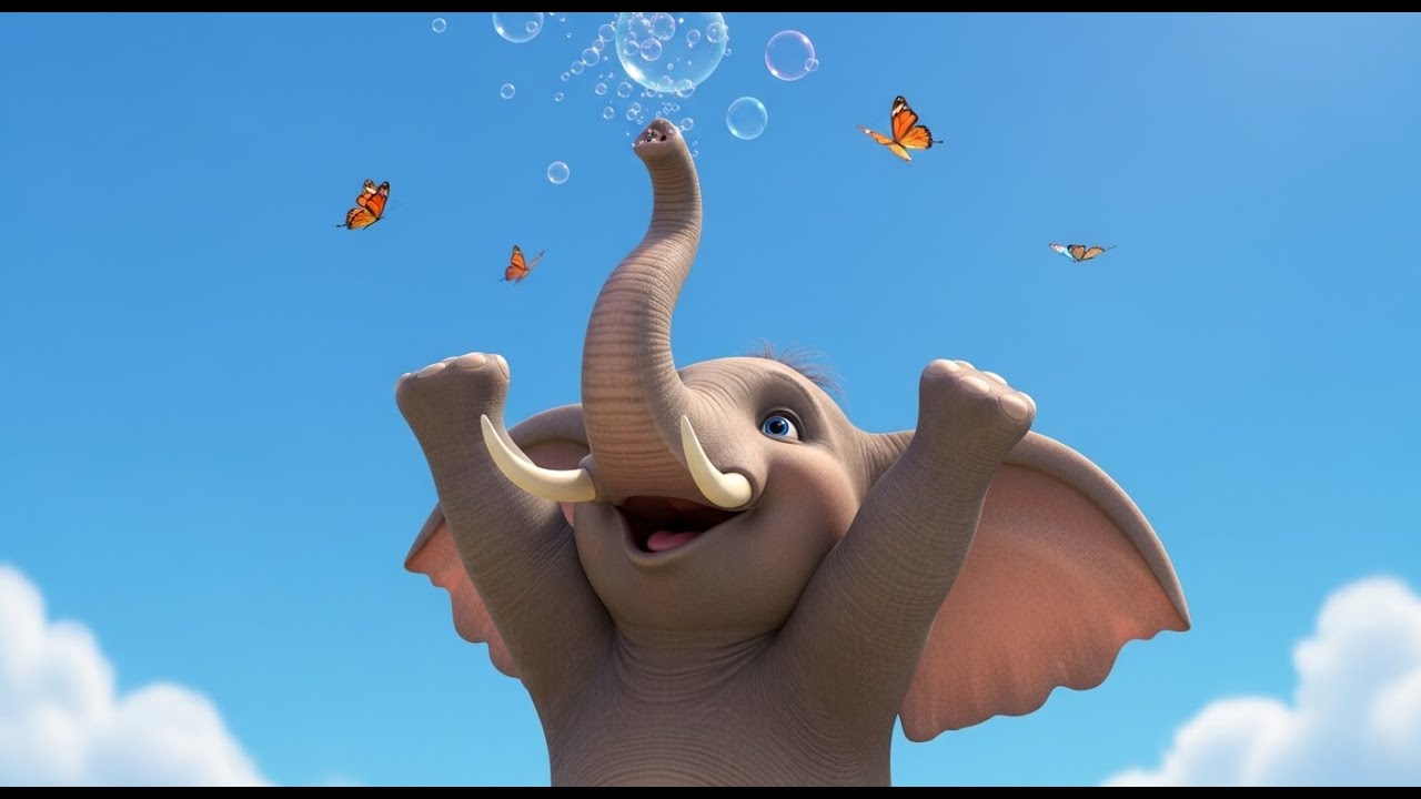 Der Elefant Der Sich Etwas Gewünscht Hat | Herzliche Kinderlieder und Fantasiegeschichten für Kinder
