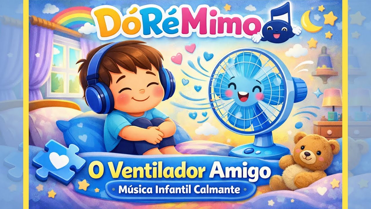 O Ventilador Amigo | Música Infantil Inclusiva e Relaxante | Venha se divertir com o DóréMimo.