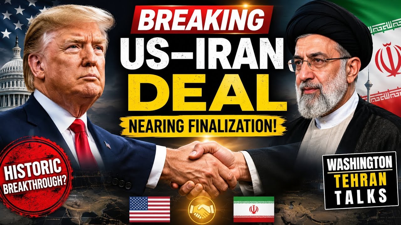 BREAKING: US & Iran Deal Nears Final Stage | Washington&ndash;Tehran Talks Advance 🇺🇸🇮🇷