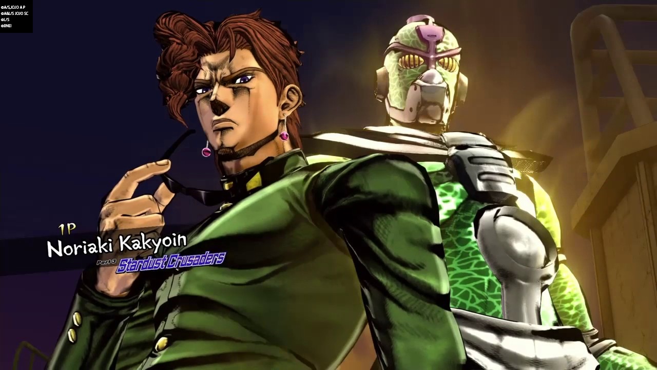 Jojo's Bizarre Adventure : Eyes Of Heaven - All Noriaki Kakyoin Unique Intro Dialogue