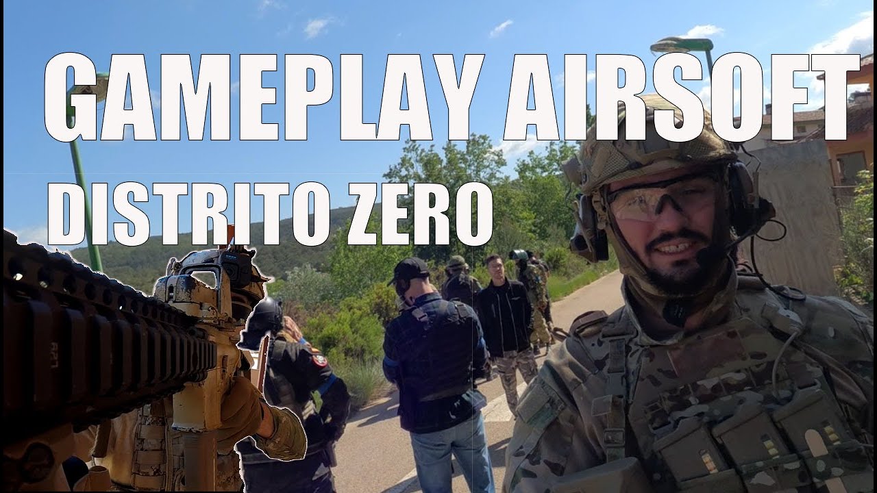GAMEPLAY AIRSOFT_DISTRITO ZERO_ PREPARACION O'CLOCK