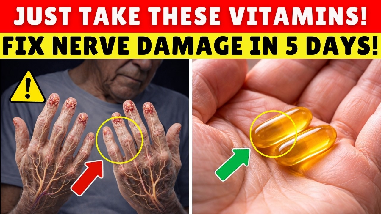 Over 60? Take THESE Vitamins Daily to Fix Nerve Damage in 5 Days