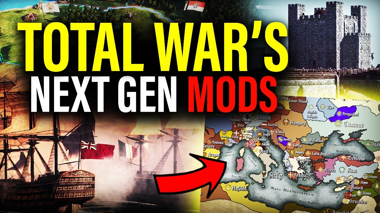 Это следующие САМЫЕ БОЛЬШИЕ моды для Total War в 2026 году