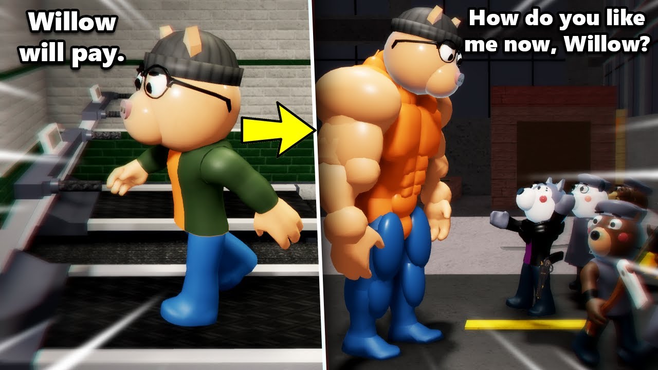ROBLOX PIGGY PONY TURNS MUSCULAR!! EXTREME SAFE PLACE!!