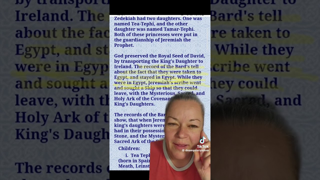 Trumps Blood ties to king David 