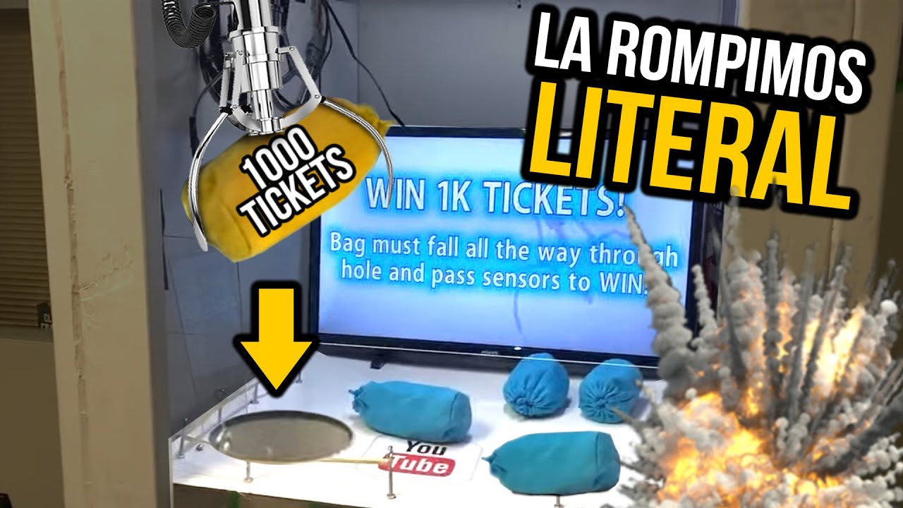 ROMPIMOS la Máquina de Garra!!! - MiniGames en el Mundo Real Ep. 132