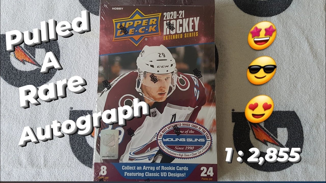 2020-21 Upper Deck Extended Series Hobby Box Break | Pulled A Rare Autograph !!! 🤩😎😀😍