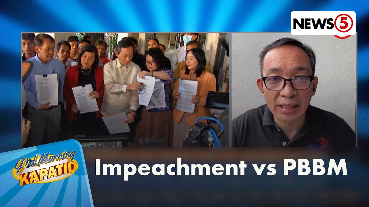 Makabayan Bloc, muling maghahain ng impeachment vs PBBM | Gud Morning Kapatid
