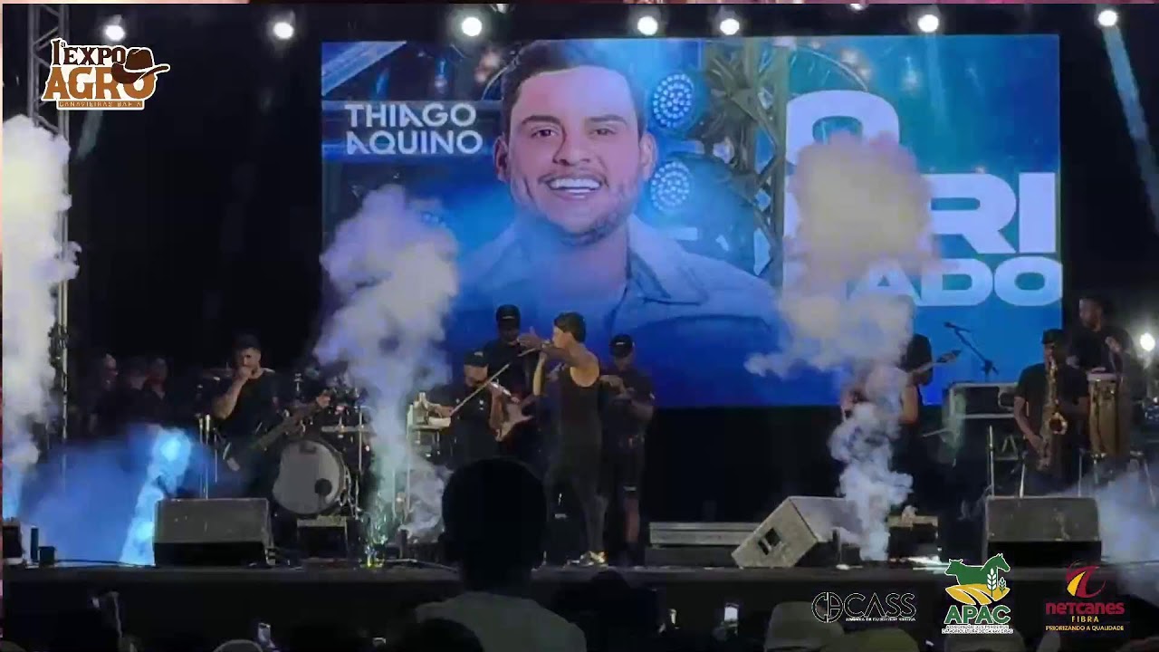 1ª EXPOAGRO CANAVIEIRAS - DOMINGO- 14/09  - THIAGO AQUINO